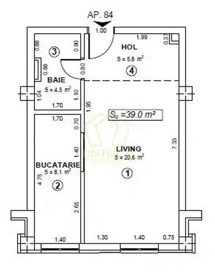 COM 0% Apartamente noi cu 1 camera, predare 2026 | Torontalului - 8