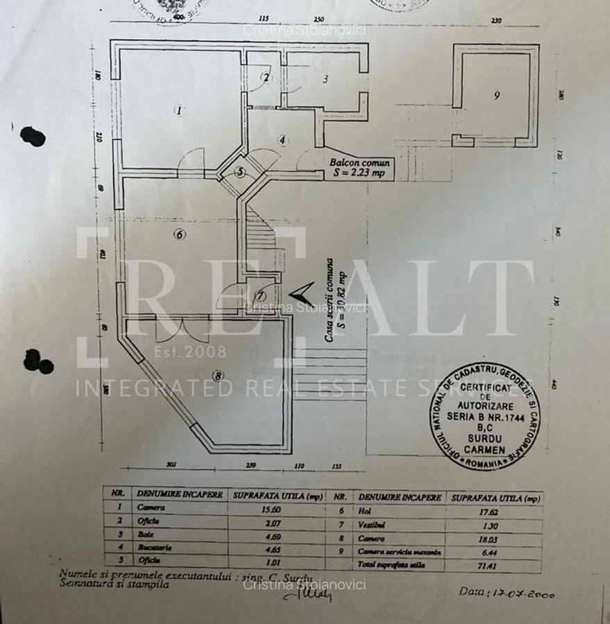 Vanzare apartament 3 camere | Birou, Rezidential | Popa Petre, Armeneasca - 23