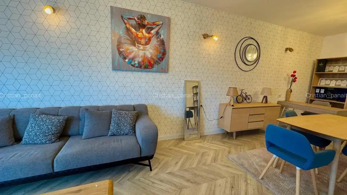 Apartament cu 2 camere semidecomandat, mobilat în Floreasca - 4