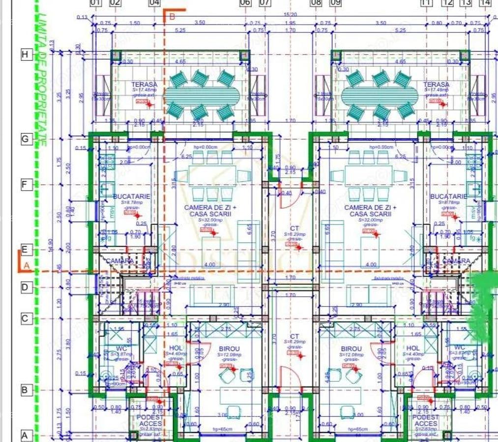 Duplex modern cu 5 camere despartit prin camera tehnica I Mosnita Noua - 9
