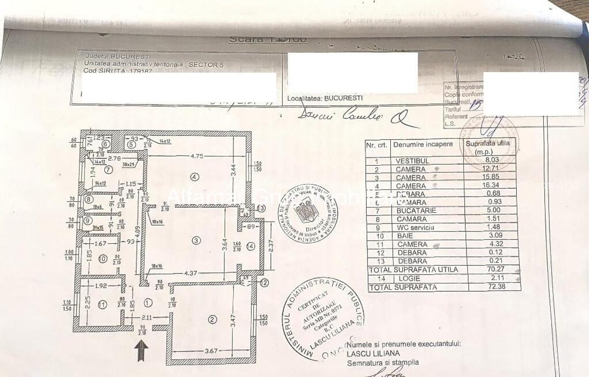 Apartament cu 3 camere Salaj- Kaufland - 9