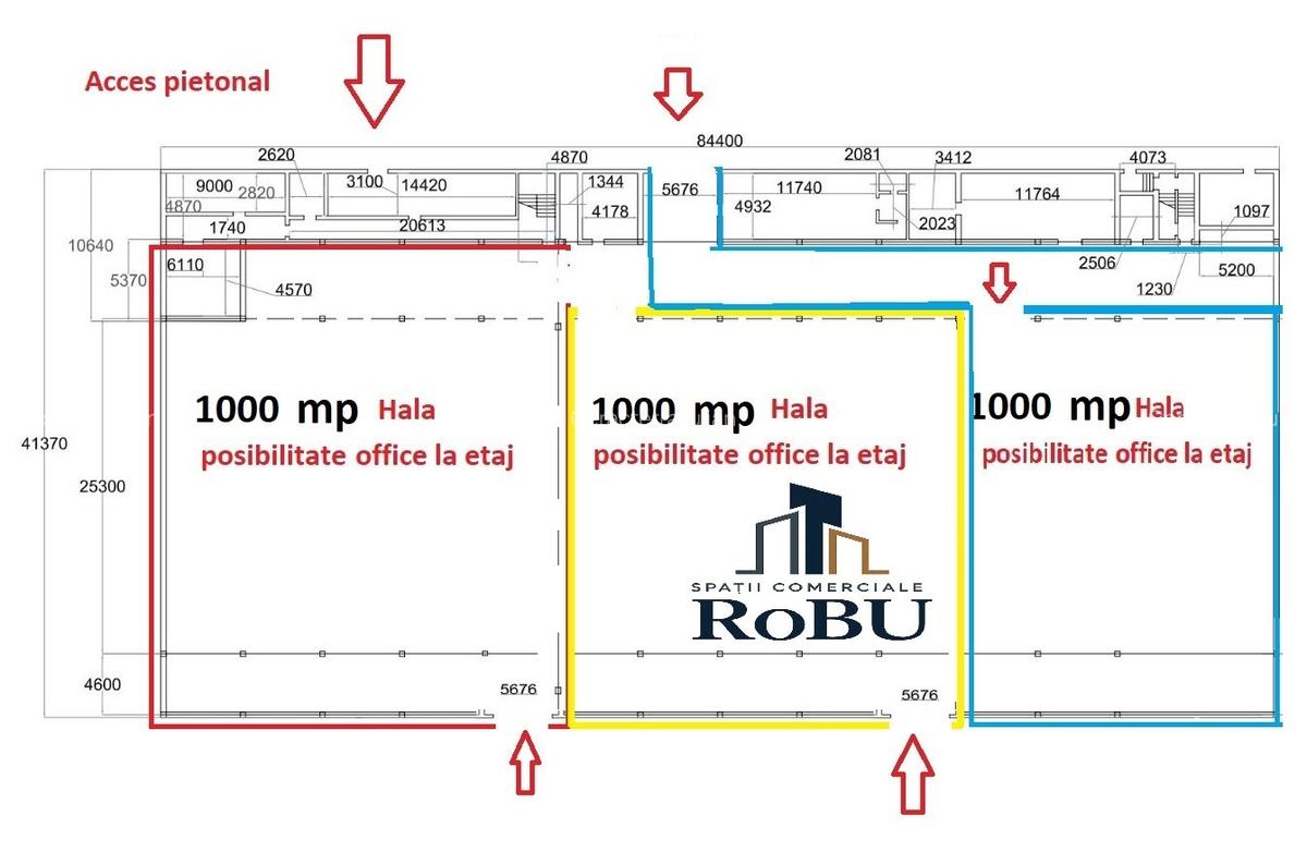 Spatiu 3 hale si birouri in zona Coresi # Spatii comerciale RoBU - 2