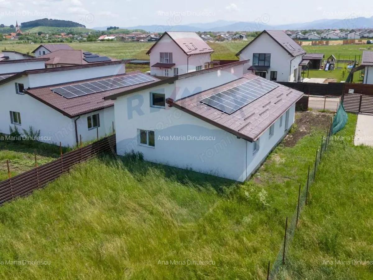 Casa verde, P+M, teren 486 mp, panouri solare - PROSUMATOR, Sanpetru! - 19