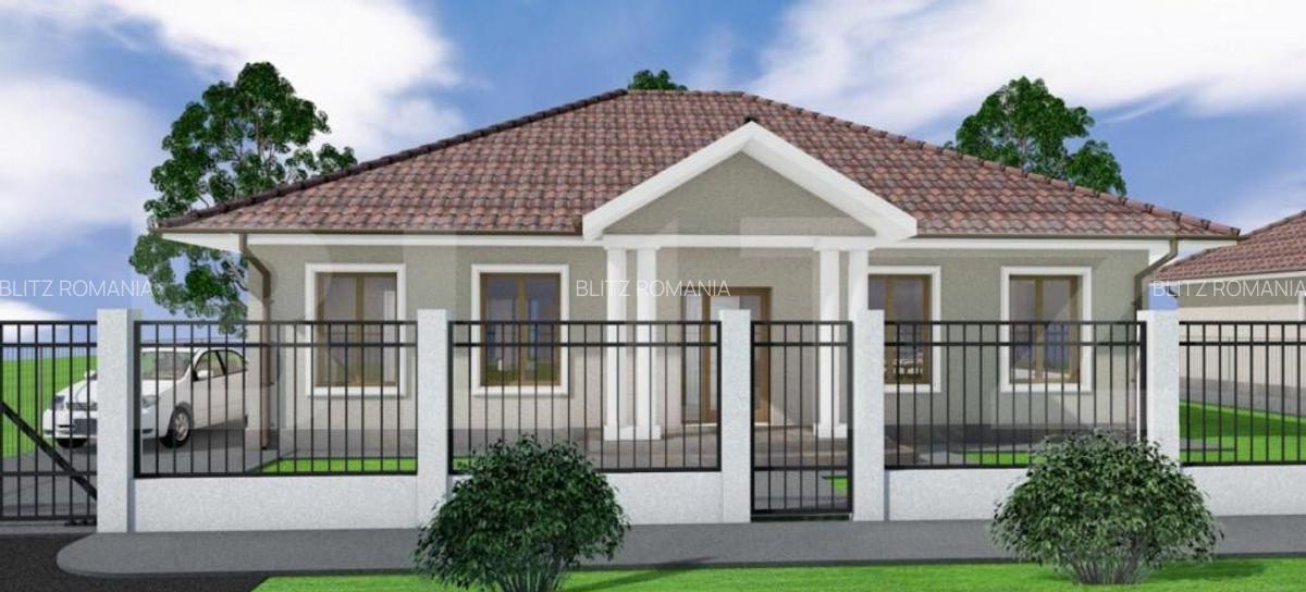 Casa 129mp utili, 500 mp, incalzire in pardoseala, Sanpetru - 2