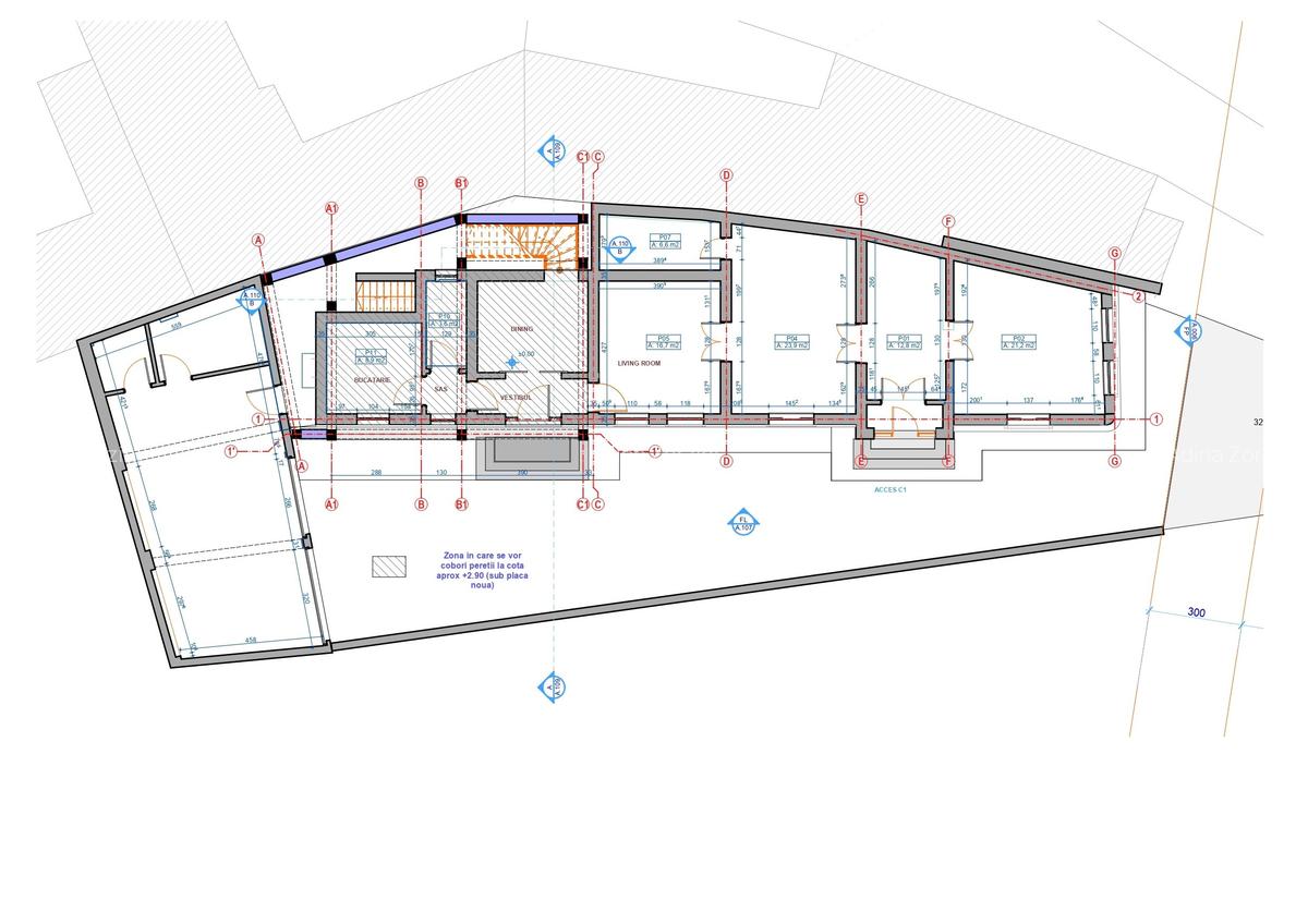 OPORTUNITATE ! Ultracentral casa individuala cu teren mare in proprietate ! - 10