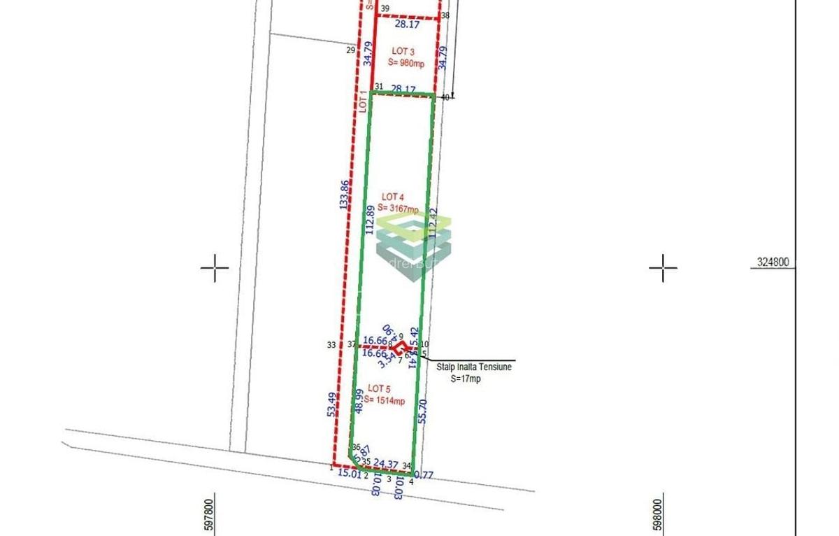 Teren Cernica - Oxigenului -  6.835 mp - 4