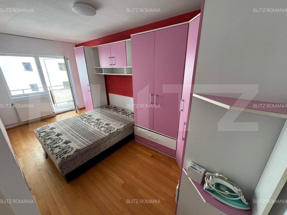 Apartament cu 1 camera decomandat, 40,5 mp, etaj 2/7, mobilat, utilat, Bistrita - 1