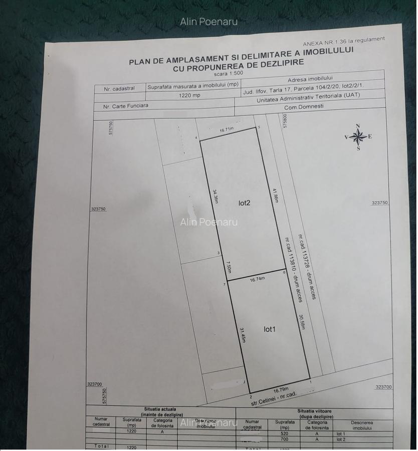 Domnesti Intravilan Ideeal Investitie Toate Utilitatile Autorizatie S+P+1E+M. - 3