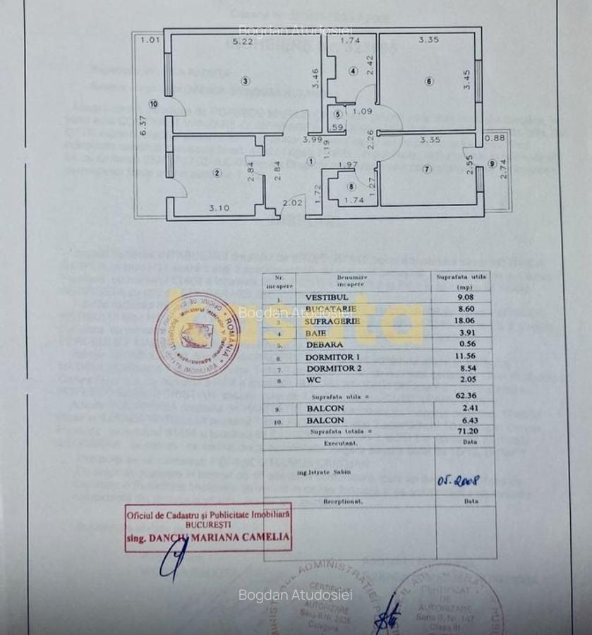 OPORTUNITATE | APARTAMENT 3 CAMERE | DECOMANDAT | BLOC 1983 - 10