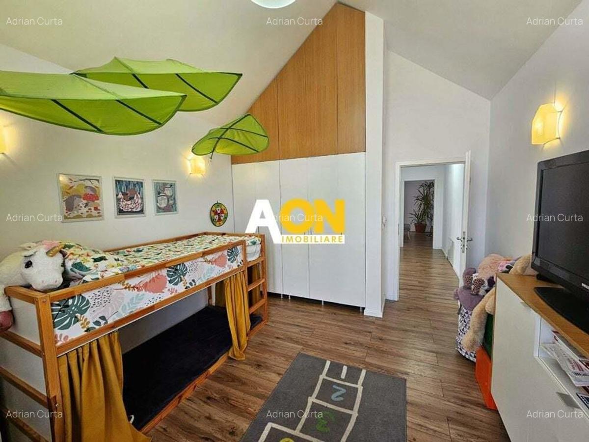 Casa moderna mobilata, utilata, 5 camere, 3 bai, 444 mp teren - 13