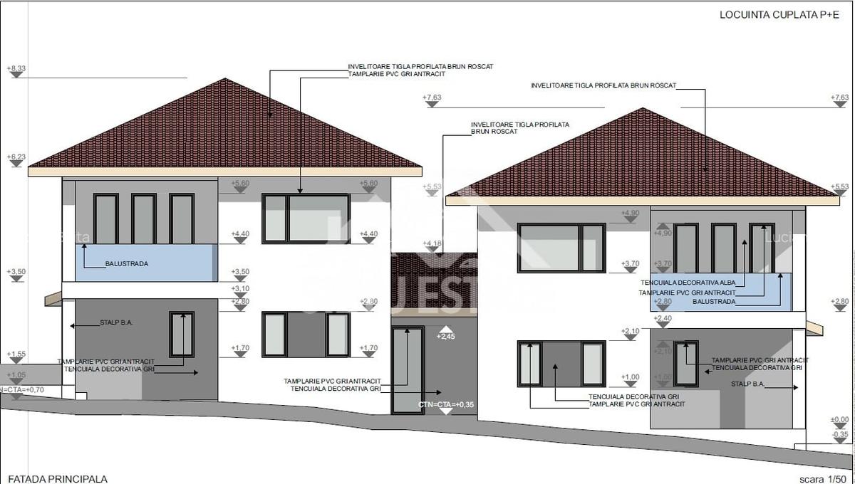Duplex spatios cu priveliste superba spre cetate, Cisnadie - 9