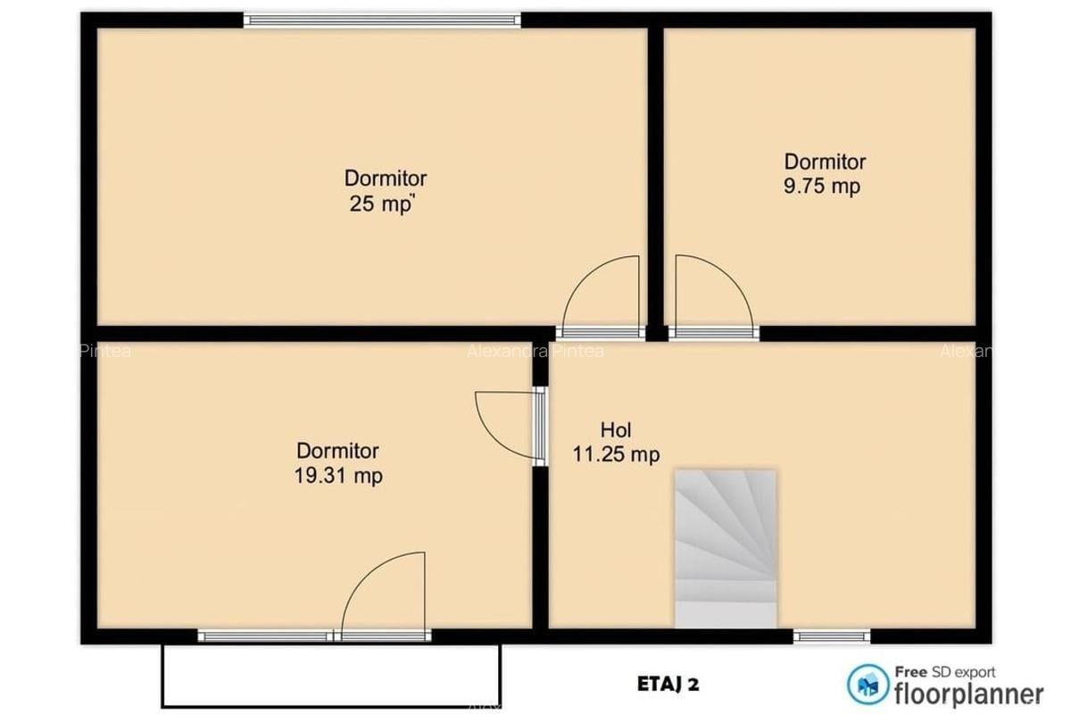 Casa individuala, teren 427 mp, garaj, zona Hotel Belvedere-Gruia - 15