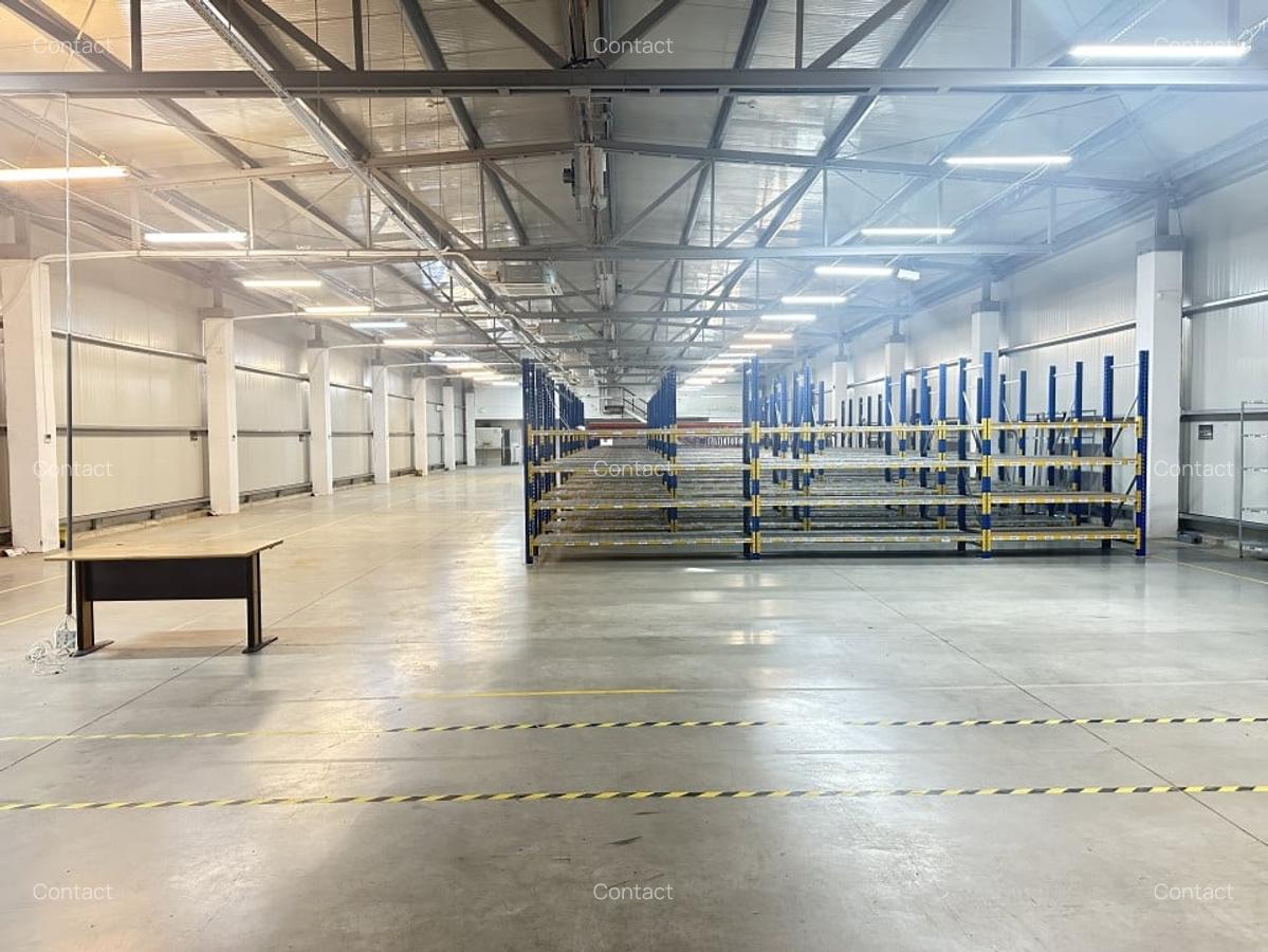 Hala industriala aut. ISU - 1200mp + birouri 900mp zona Mall - Selimbar - 2