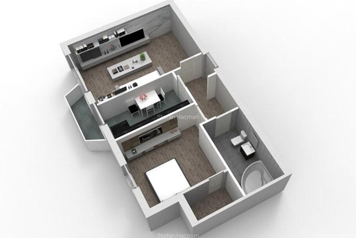 Apartament cu 2 camere de inchiriat - 4