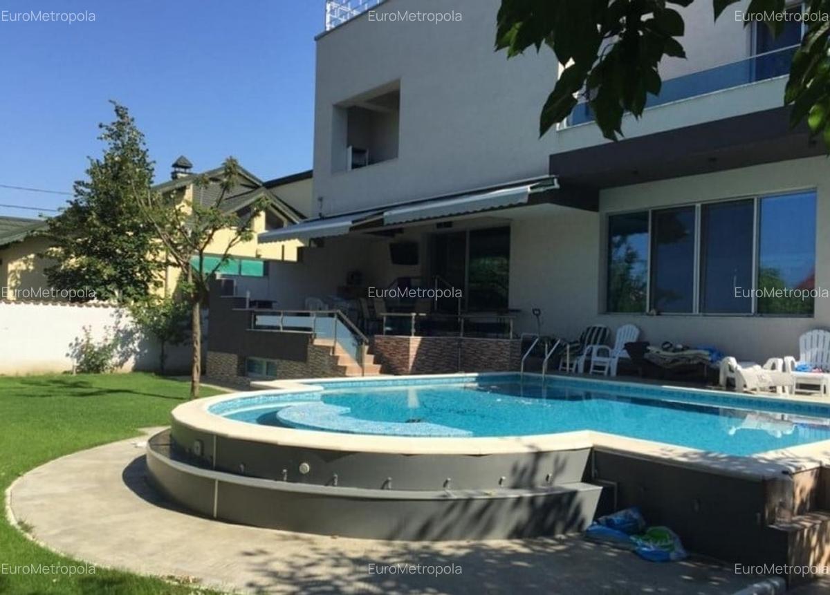 Vila cu piscina si teren de 800 mp Baneasa - 11