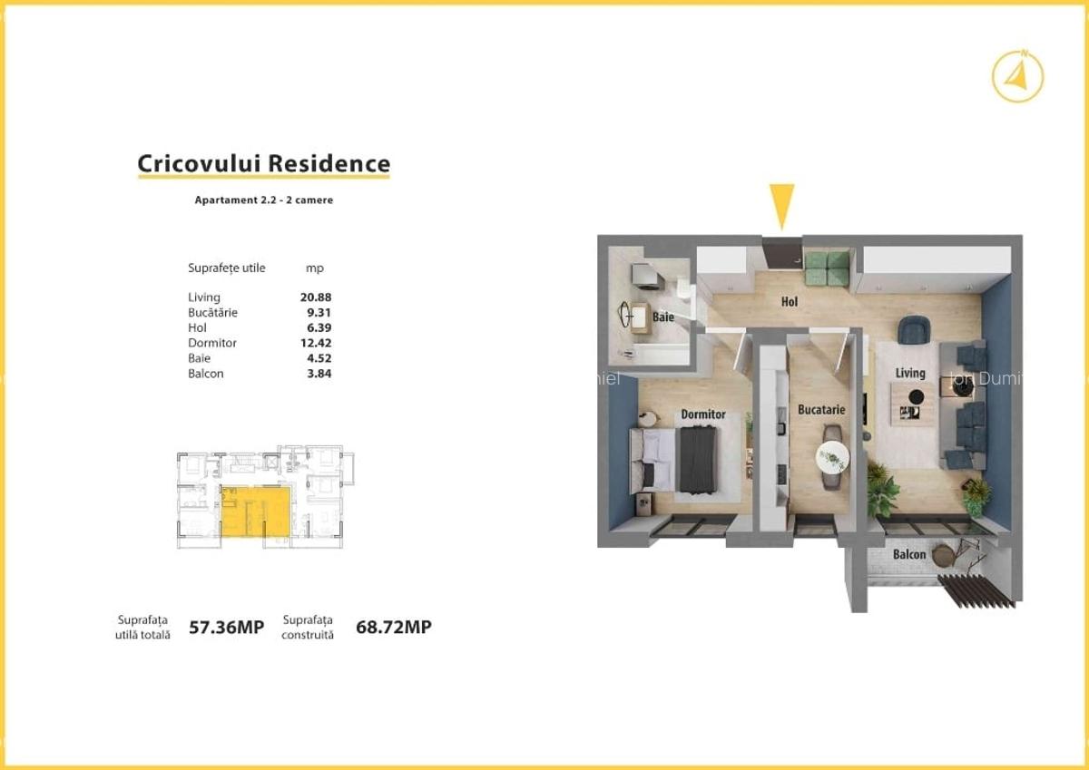 Apartamente noi de vanzare, Direct de la Dezvoltator - 16