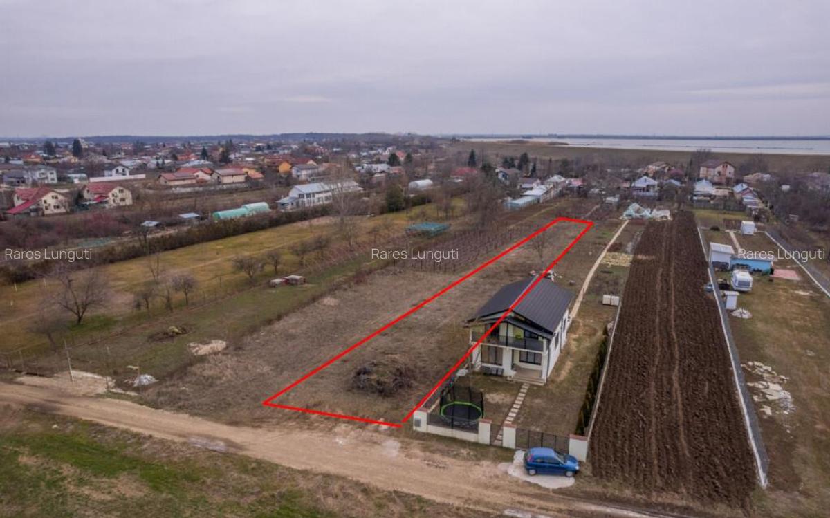 CORNETU, TEREN CONSTRUCTII 1293 MP, FRONT 12,50M! - 13