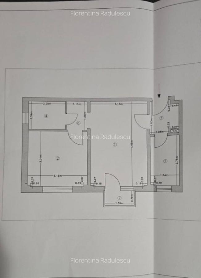Apartament 2 camere de renovat - Aleea Vergului - 4