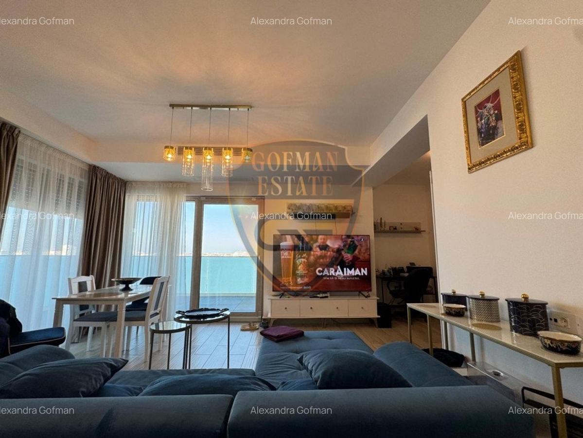 Penthouse 4 camere vedere la mare Mamaia Nord Marina Surf Residence parcare - 7