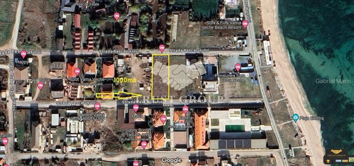 Teren intravilan | 1000mp | Vama Veche | la doar 100m de plaja - 3