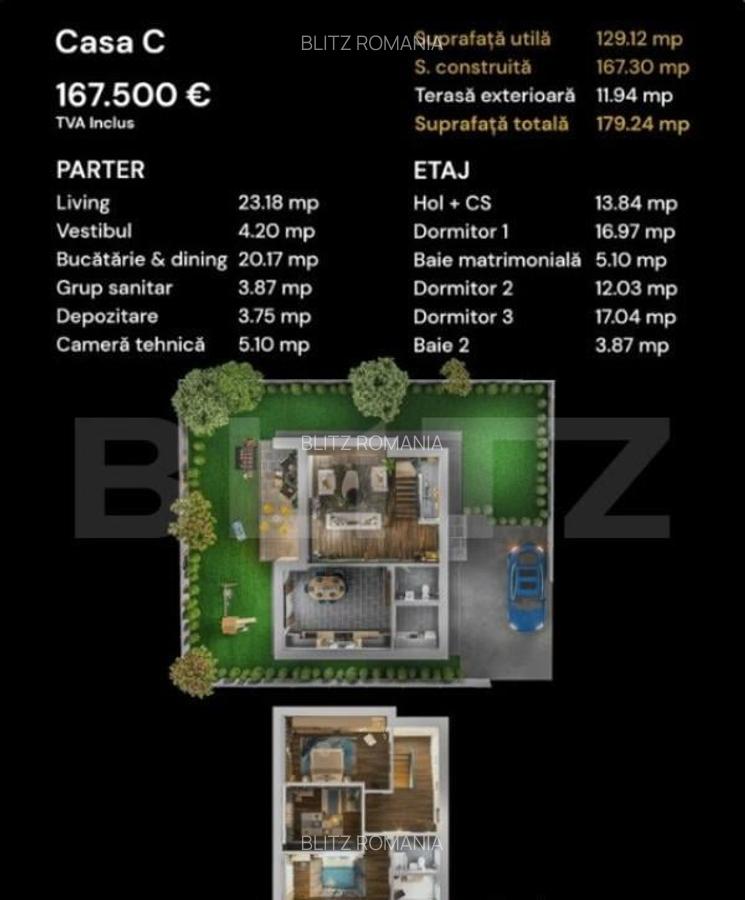 Casa individuala P+1E cu 4 camere, independenta energetic - 2