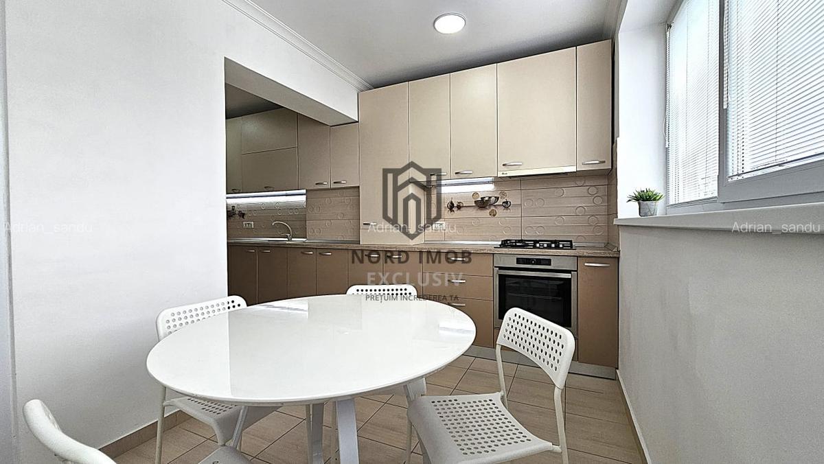 Apartament cu 3 camere semidecomandat, mobilat în Domenii - 20