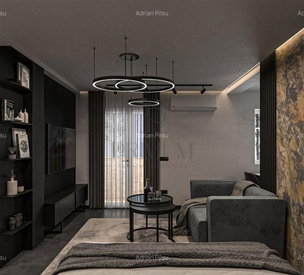 Apartament 1 camera-Centrala-Torontal-Mobilat-Utilat - 5