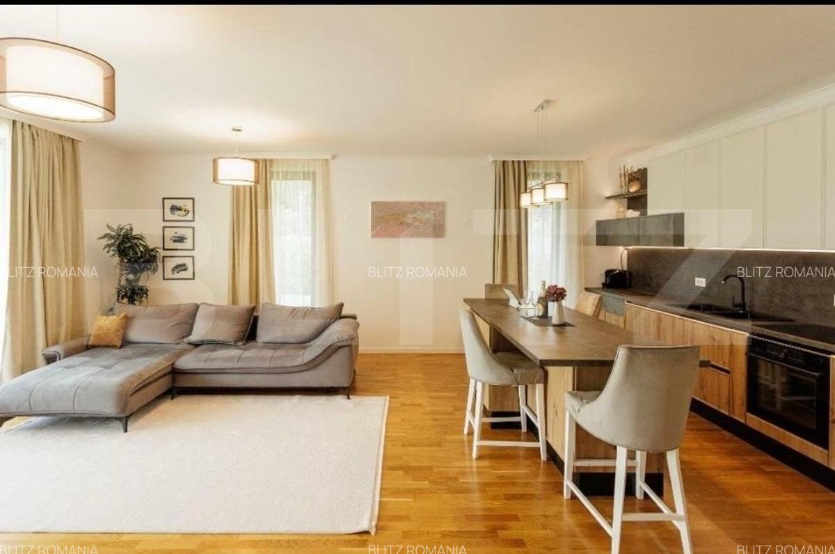 Apartament de lux cu 4 camere si gradina privata de 124 mp in Baneasa - 16