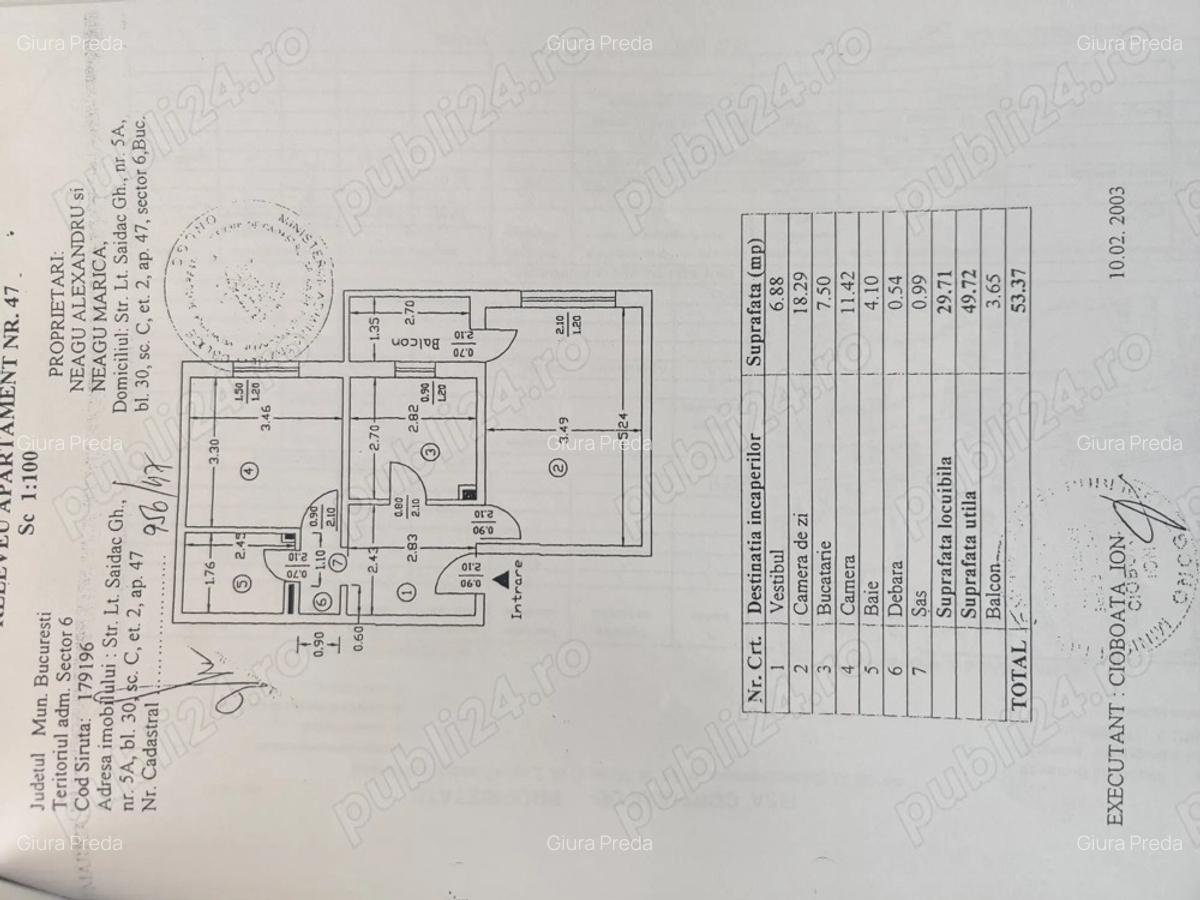 Apartament 2 camere decomandat - 2 Apartament 2 camere decomandat - 2