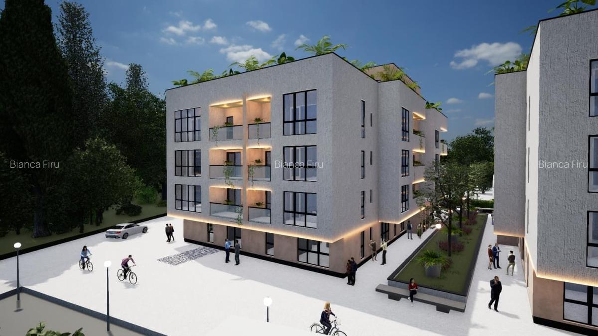 Apartament 2 camere, open-space, 54,35mp, 1 Mai, zona Parc Nicolae Romanescu - 4