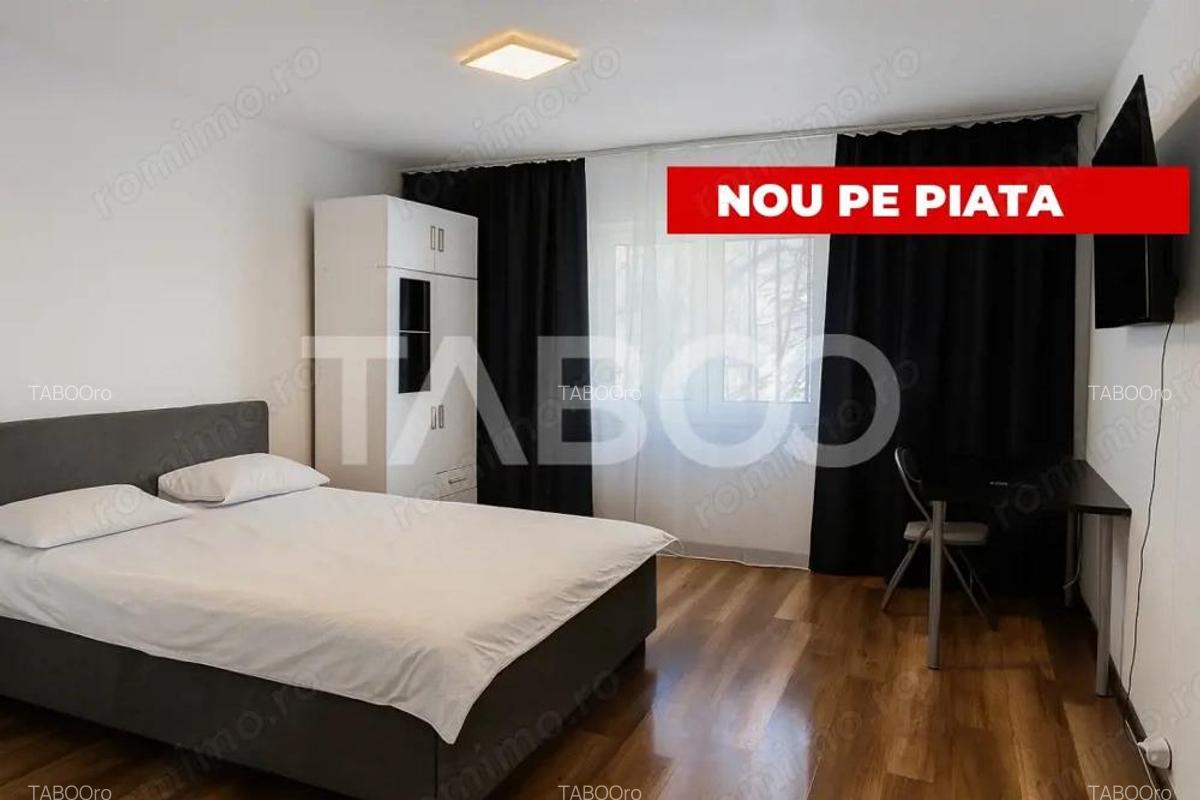 Garsoniera decomandata mobilata utilata Siretului etaj intermediar - 1