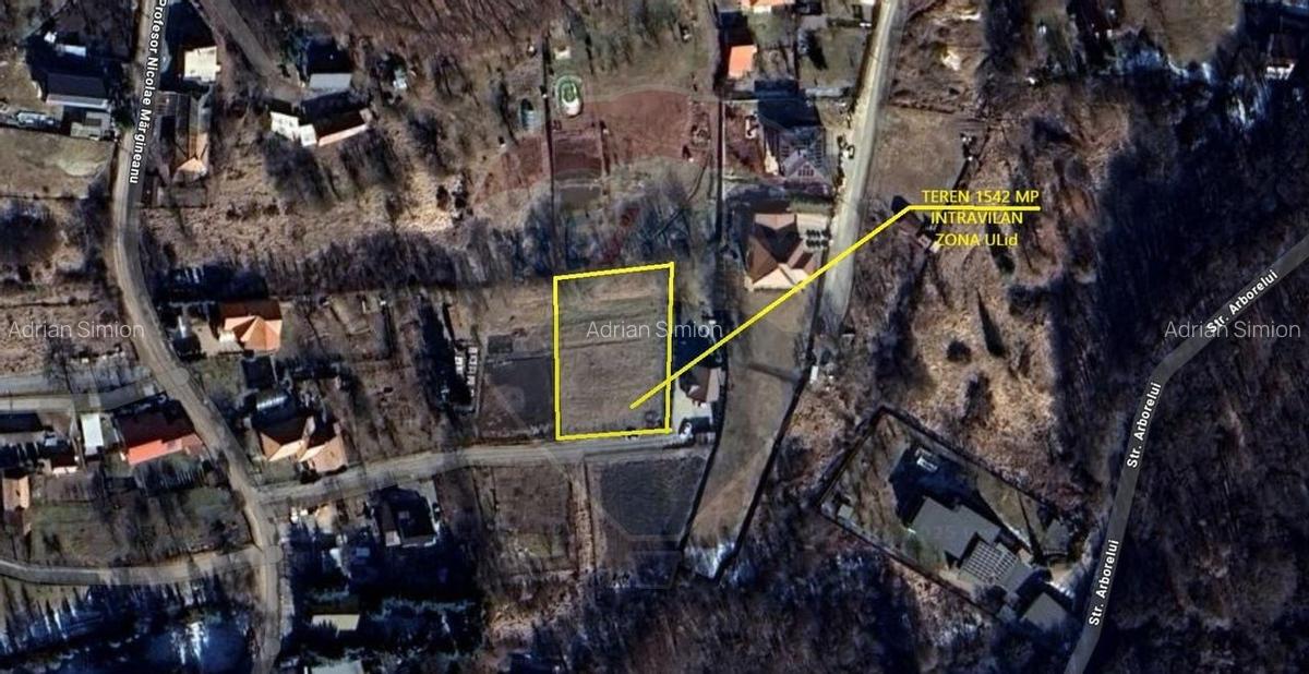 Teren de vanzare in Faget 1542 mp cu panorama - 27