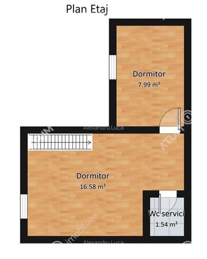 Apartament mobilat si utilat cu 3 camere zona Lazaret din Sibiu - 7