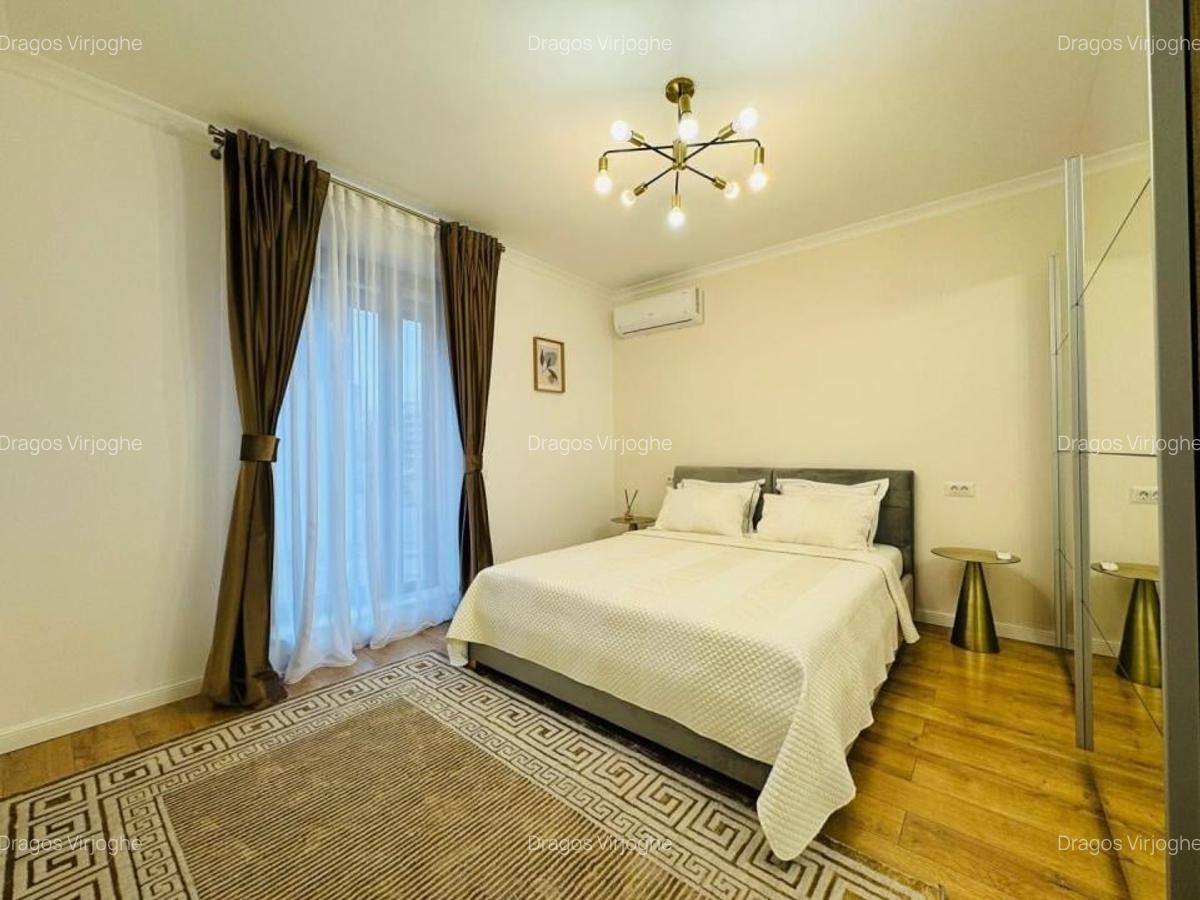Apartament cu 3 camere semidecomandat, mobilat în Băneasa - 8