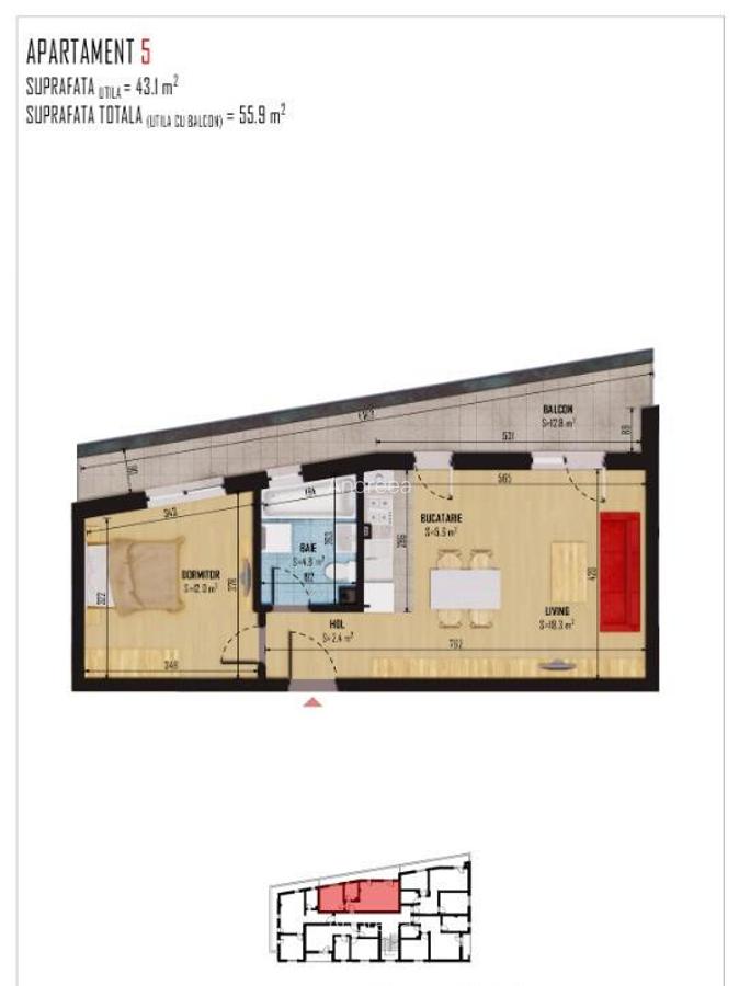 Apartament 2 camere decomandat si spatios - Bragadiru! - 4