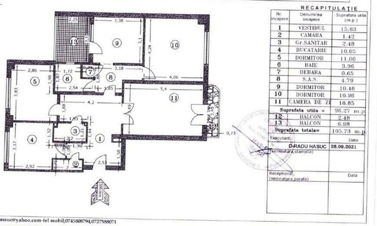 Apartament 4 camere, Piata Unirii - 1