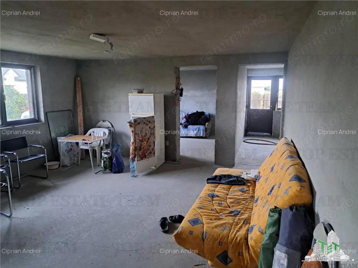 Casa+garaj, constructie la gri, in Sabareni, teren 440mp - 8