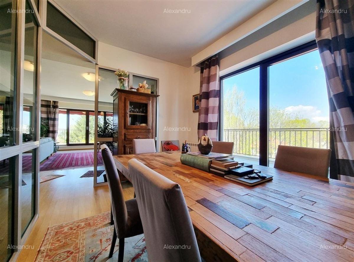 Penthouse cu 5 camere decomandat, mobilat în Kiseleff - 6