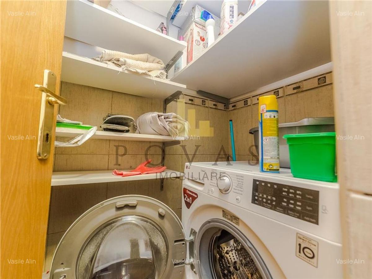 Apartament cu 3 camere semidecomandat, mobilat în Băneasa - 14