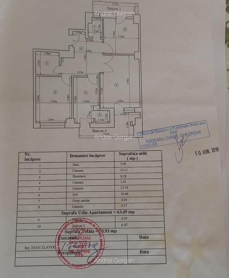 Apartament 3 camere A. Panu - 8