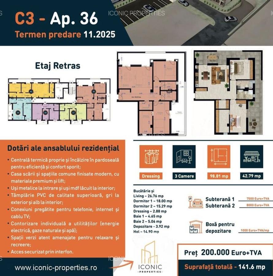 Ultimele apartamente disponibile, investitie sigura,  zona de top ! - 10