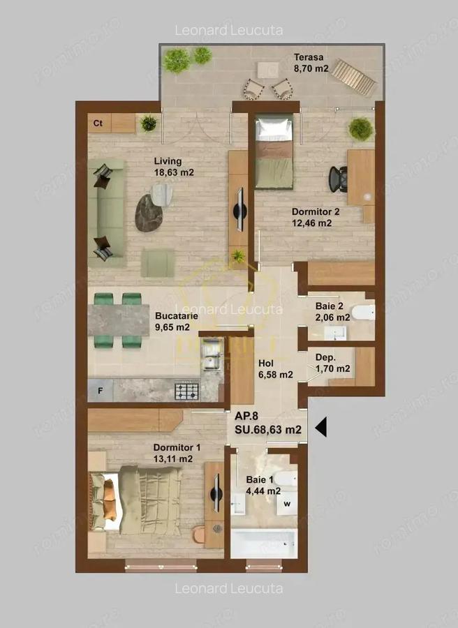 0% COMISION Apartamente cu 3 camere, finalizare decembrie | Buziasului - 2