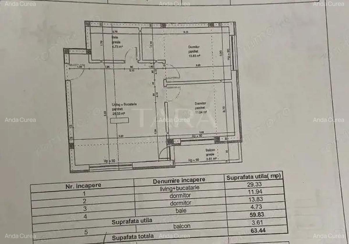 Apartament modern, 3 camere, langa VIVO MALL. - 7
