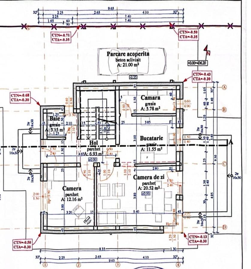 Casa individuala de vanzare in Dezmir zona centrala  5 cam 120mp si teren 380mp - 5