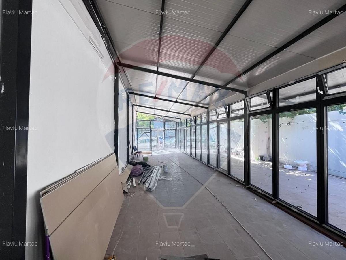 Spatiu comercial de inchiriat 90mp + 90mp terasa zona P-ta Alba Iulia - 4
