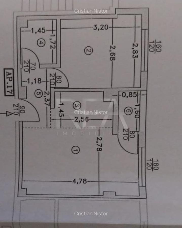 2 Camere aproape de Piata Rahova - 8