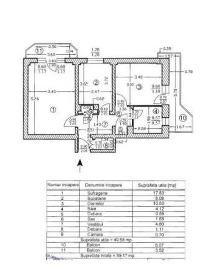 Apartament 2 camere Parcul Circului - 11