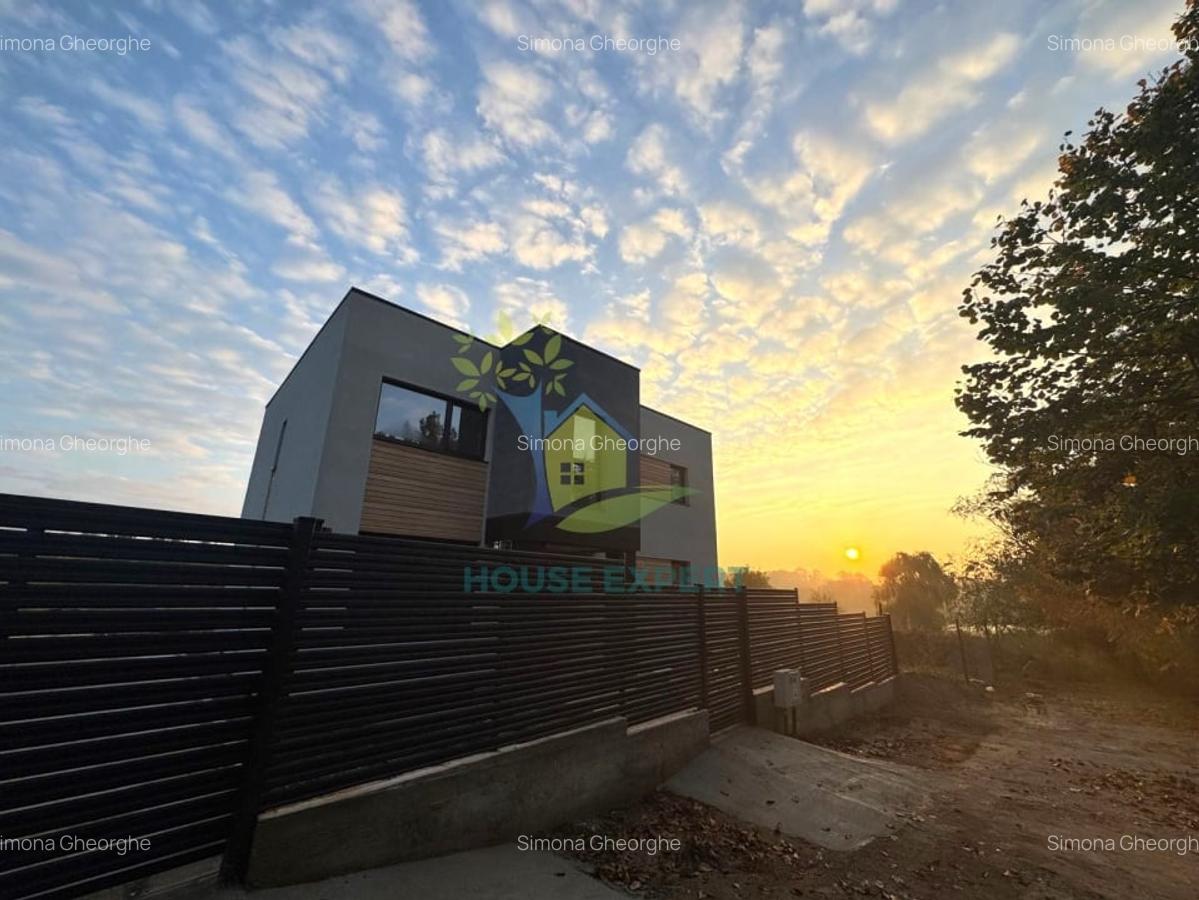 Vila deosebita Corbeanca, 5 camere, teren 526 mp, toate utilitatile, vedere lac! - 15