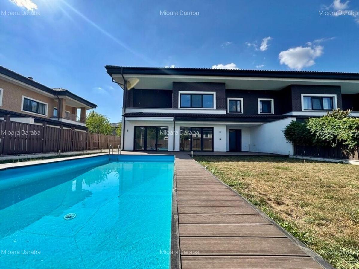 Villa with swimming pool, Oxford Gardens residential complex, Pipera area - 1