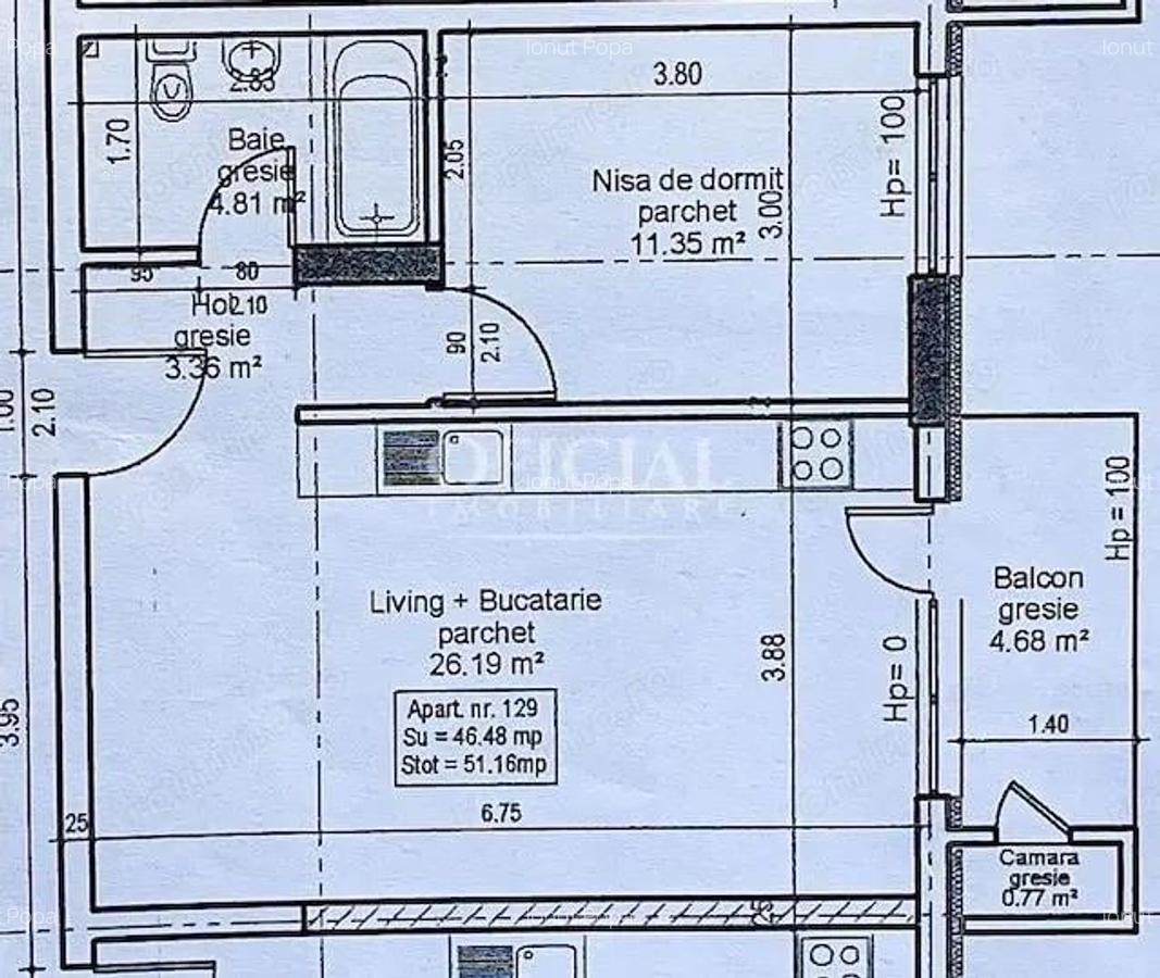 Apartamente cu 2 Camere | Dezvoltator | Comision 0% | Zona VIVO BMW - 11
